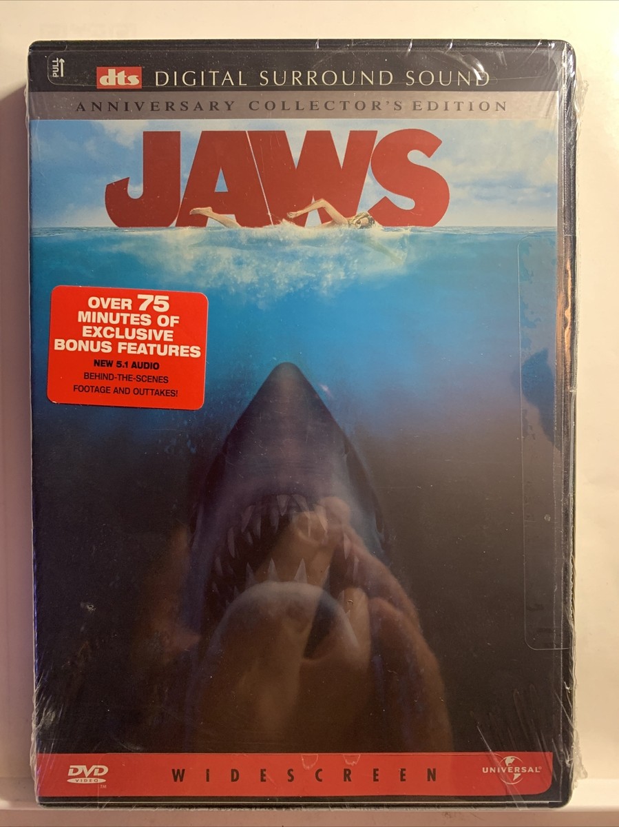 Jaws (DVD, 2000) Anniversary Collectors Edition DTS Brand
