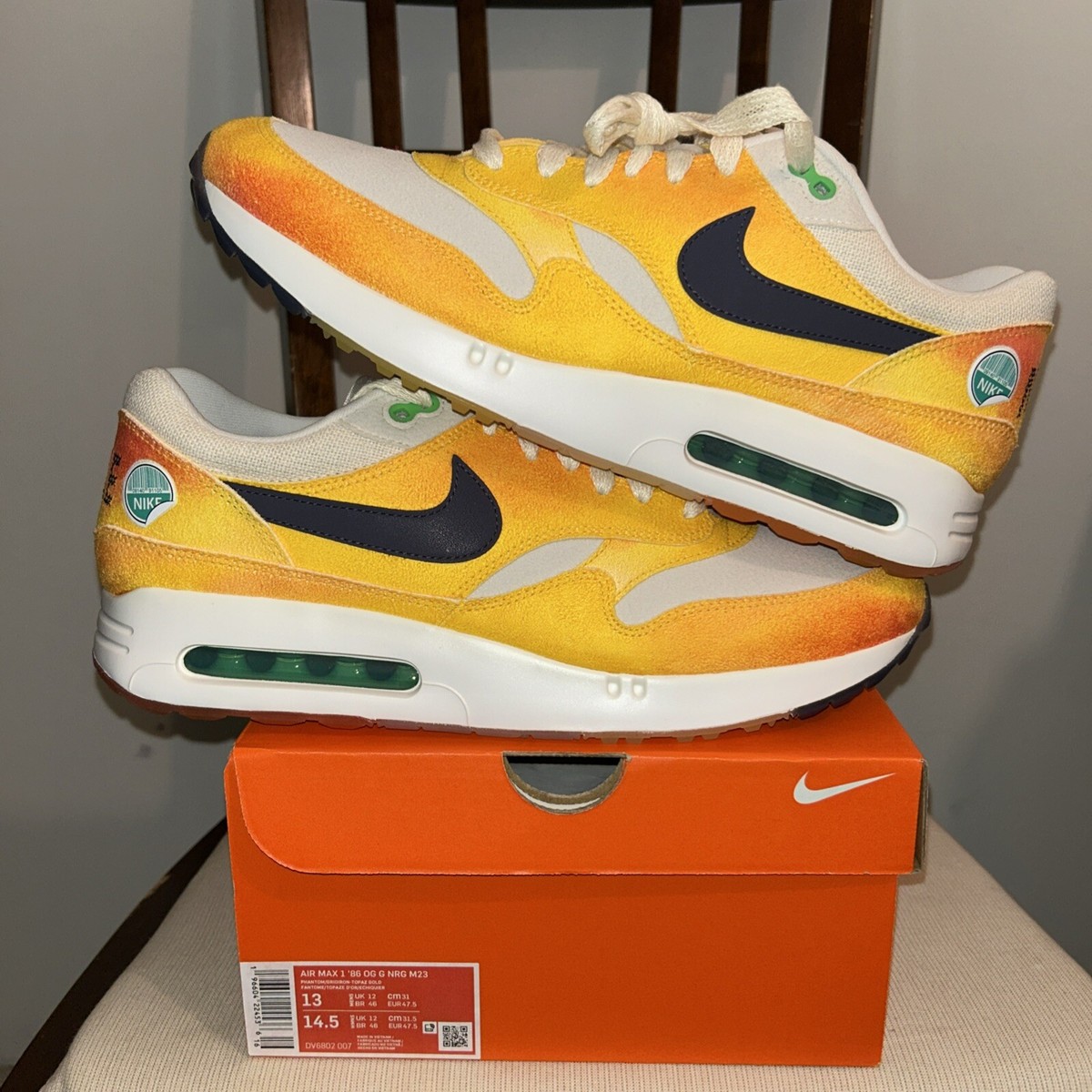 Size 13 - Nike Air Max 1 '86 OG Golf NRG Big Bubble - Always