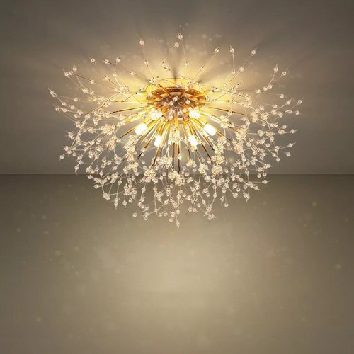 LED Ceiling Crystal Lights Firework Chandelier Modern Pendant Lamp Kitchen Light - Picture 5 of 12