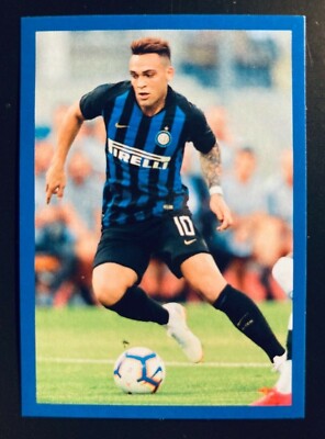 2018-19 Euro Publishing # 159 Lautaro Martinez Inter Milan rookie sticker