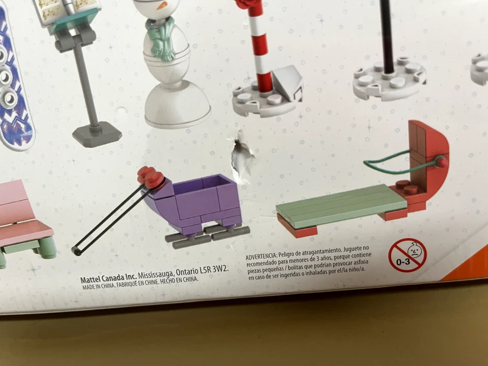 American Girl Mega Construx Advent Calendar 166 pieces, New & Sealed - Image 3 of 3