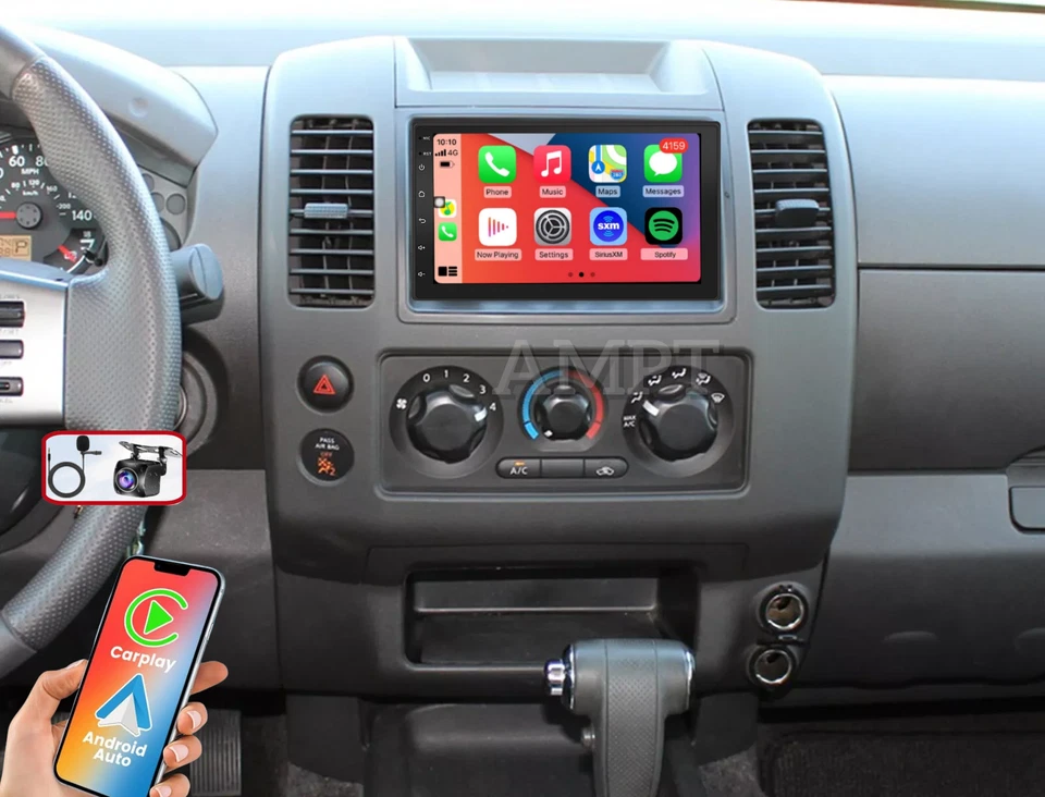 For Nissan Xterra 2000-2008 Android 13  Carplay Car Stereo Radio GPS Wifi Foto 4 de 4