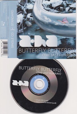 a-ha   Butterfly, Butterfly (The Last Hurrah) - 2 Track Single CD 2010 Rhino Rec