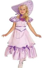 Southern Belle Gown Purple Civil War Fancy Dress Up Halloween Child Costume