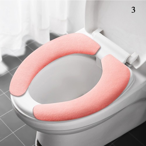 Warmer Toilettensitz WC Sitz Waschbar Weiche Matte Abdeckung Pad Kissenbezug - Bild 26 von 39