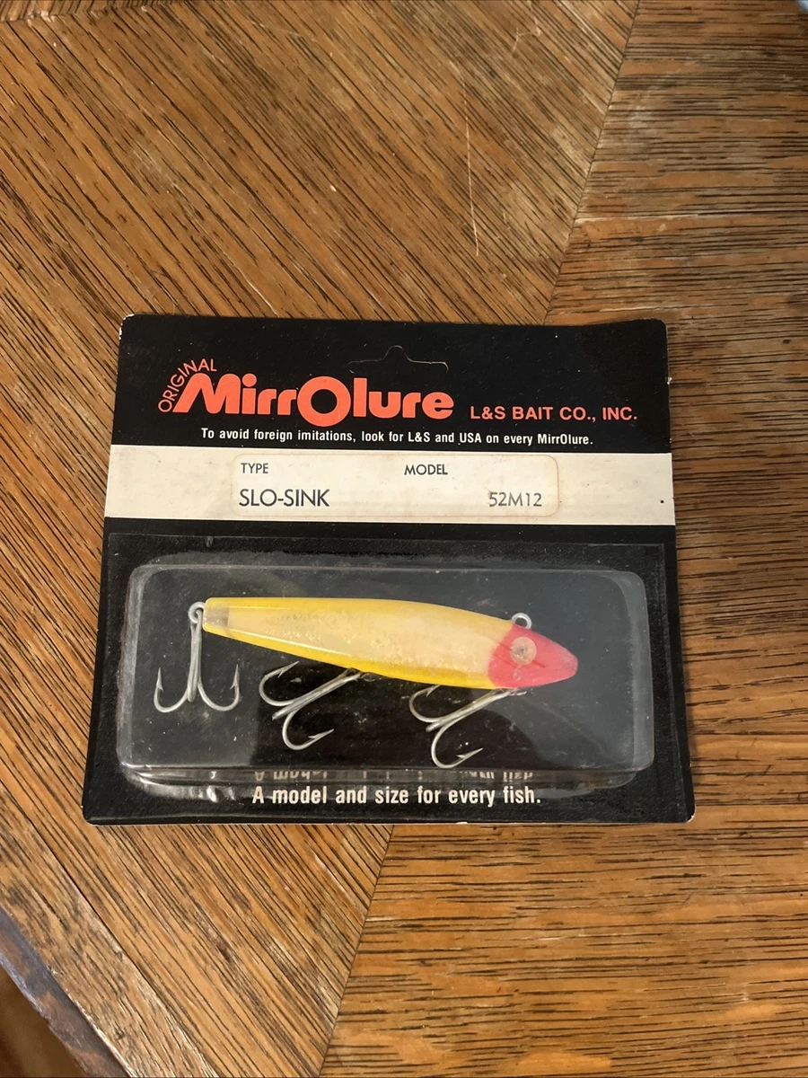 Lot De 4 Leurres Vintage L&S Mirrolure #2 - Ancien Stock Américain, Neufs