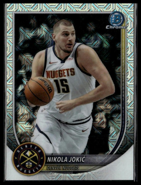 2025-26 Bowman #BCV-100 Nikola Jokić Chrome Mojo Refractors