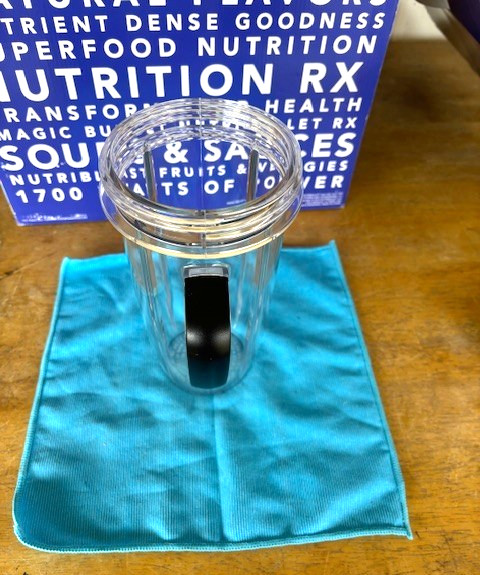 NEW! Nutribullet Rx Model NB-301 45 oz. Oversized Cup Replacement Only