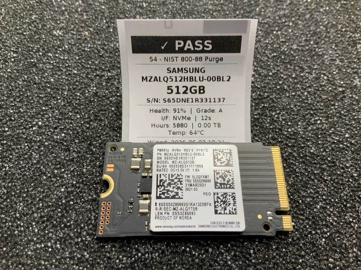 Samsung 512GB M.2 Solid State Drives for sale - eBay