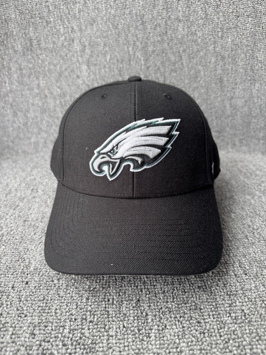 '47 Brand Philadelphia Eagles Baseball Cap Strapback Black One Size Adult