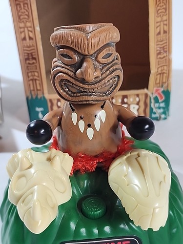 SCHYLLING TIKI DRUMMER batteriebetriebenes elektronisches Musikspielzeug FUNKTIONIERT VINTAGE SELTEN - Bild 6 von 19
