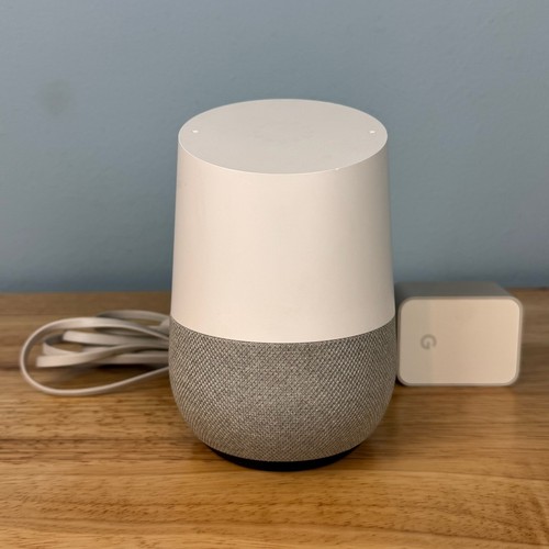 Google Home White Smart Speaker Voice Assistant Bluetooth Wireless