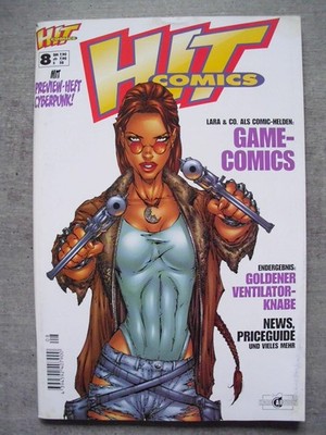 Hit Comics 8 (Karicartoon 1999) Lara Croft Strangers in Paradise Ehapa