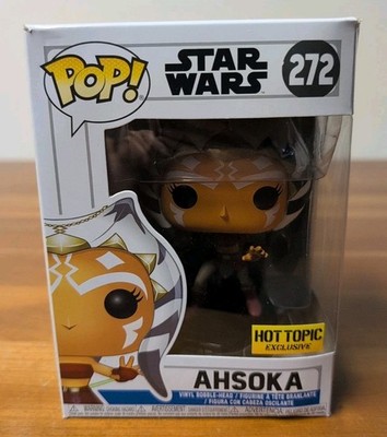 Funko Pop! Star Wars: Ahsoka #272 - Hot Topic Exclusive Vinyl Figure Damaged Box