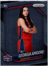 Georgia Amoore 2025 Panini Prizm WNBA #103 Rookie Washington Mystics