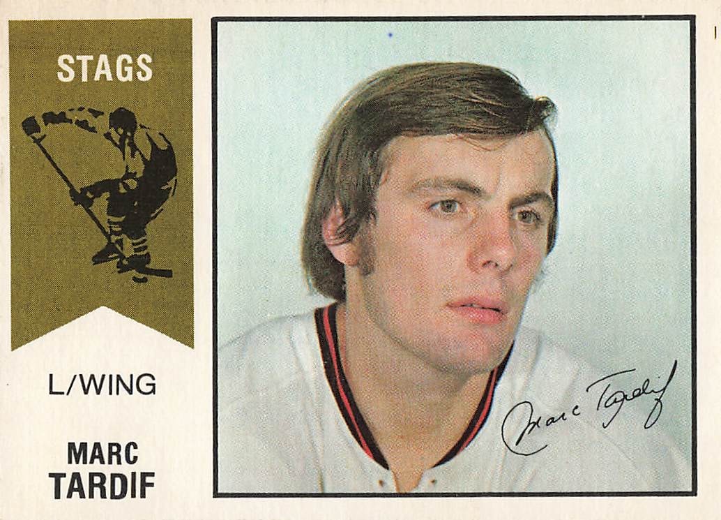 MARC TARDIF 1974-75 O-PEE-CHEE WHA HOCKEY #43
