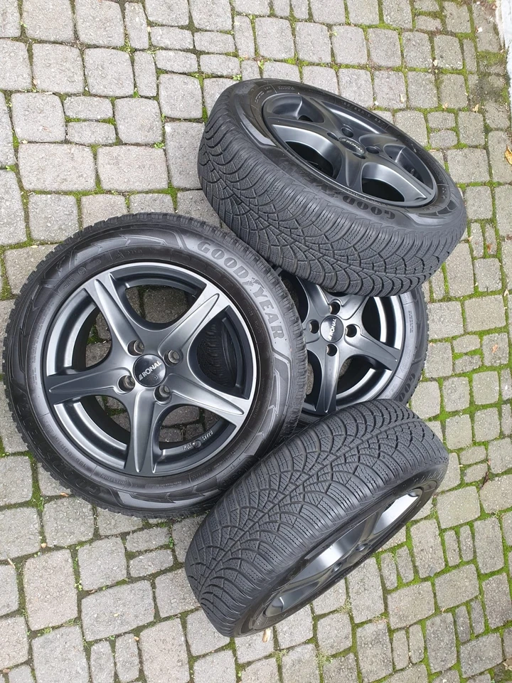 Winterreifen+Matten, Renault Clio TCe 130, 2020, RONAL+GOODYEAR UltraGrip 185/65 - Bild 2 von 4