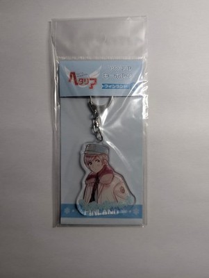 Hetalia Scandinavian Acrylic Keychain Set Unopened Finland Sweden Denmark Norwa