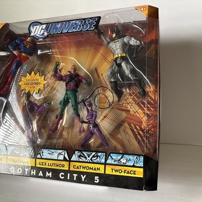 GOTHAM CITY 5 DC Universe Classics 2009 Walmart Exclusive Set 5