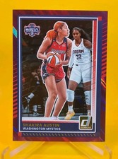 2025 Donruss WNBA Shakira Austin #22 PURPLE /99 Mystics