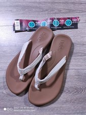 Flojos Flip Flops Womens Size 10 Memory Foam Arch Support Sandals Beach