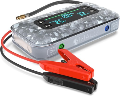 #ad HALO Bolt Air 1750 Portable Car Battery Jump Starter 130 PSI Air Compressor $255.49