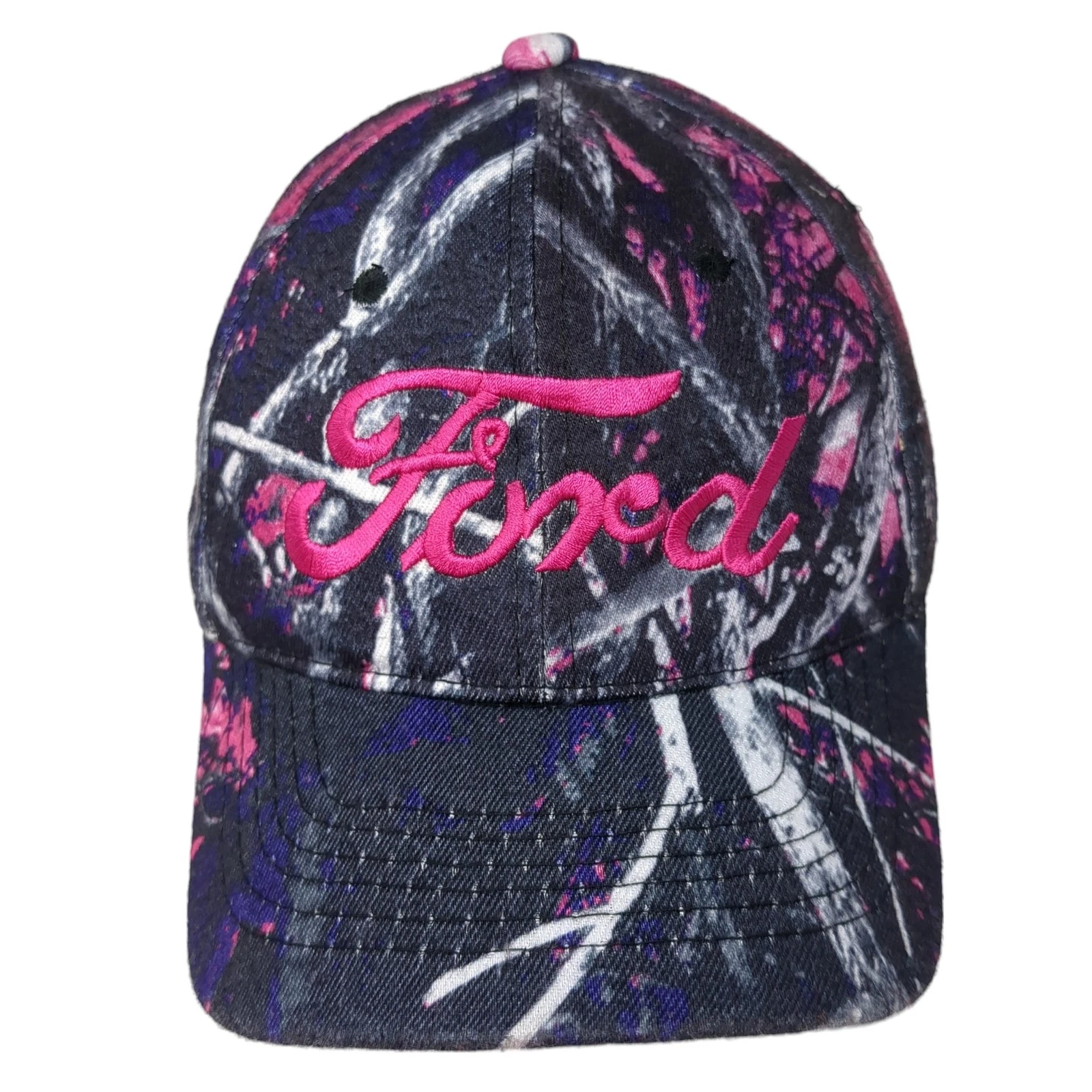 Ford Strapback Baseball Cap Multicolor OS Ladies Fit Camouflage Outdoor Cap