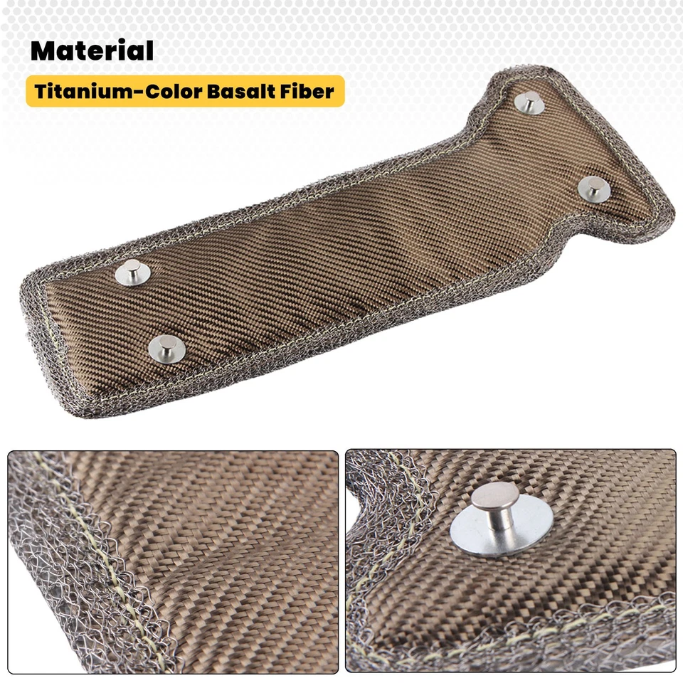 Turbo Blanket Heat Shield For Subaru WRX STI Forester XT 2004 2005 2006 2007-11 Foto 4 de 4