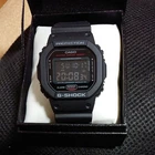 CASIO G SHOCK black red series