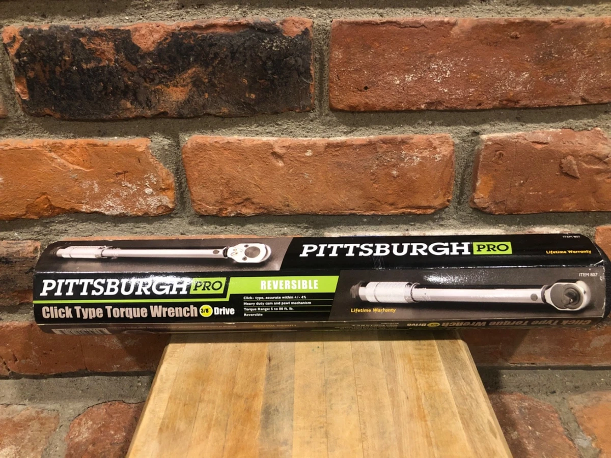 Pittsburgh Professional 3/8 in Drive Torque Wrenches for sale - eBay