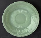 Vintage Fire King Jadeite Green Alice Saucer Plate 6"