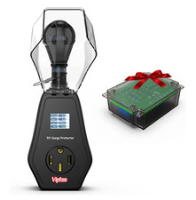 RV Surge Protector 50 Amp with Extra Replacement Module, 1.77" Smart LED Display