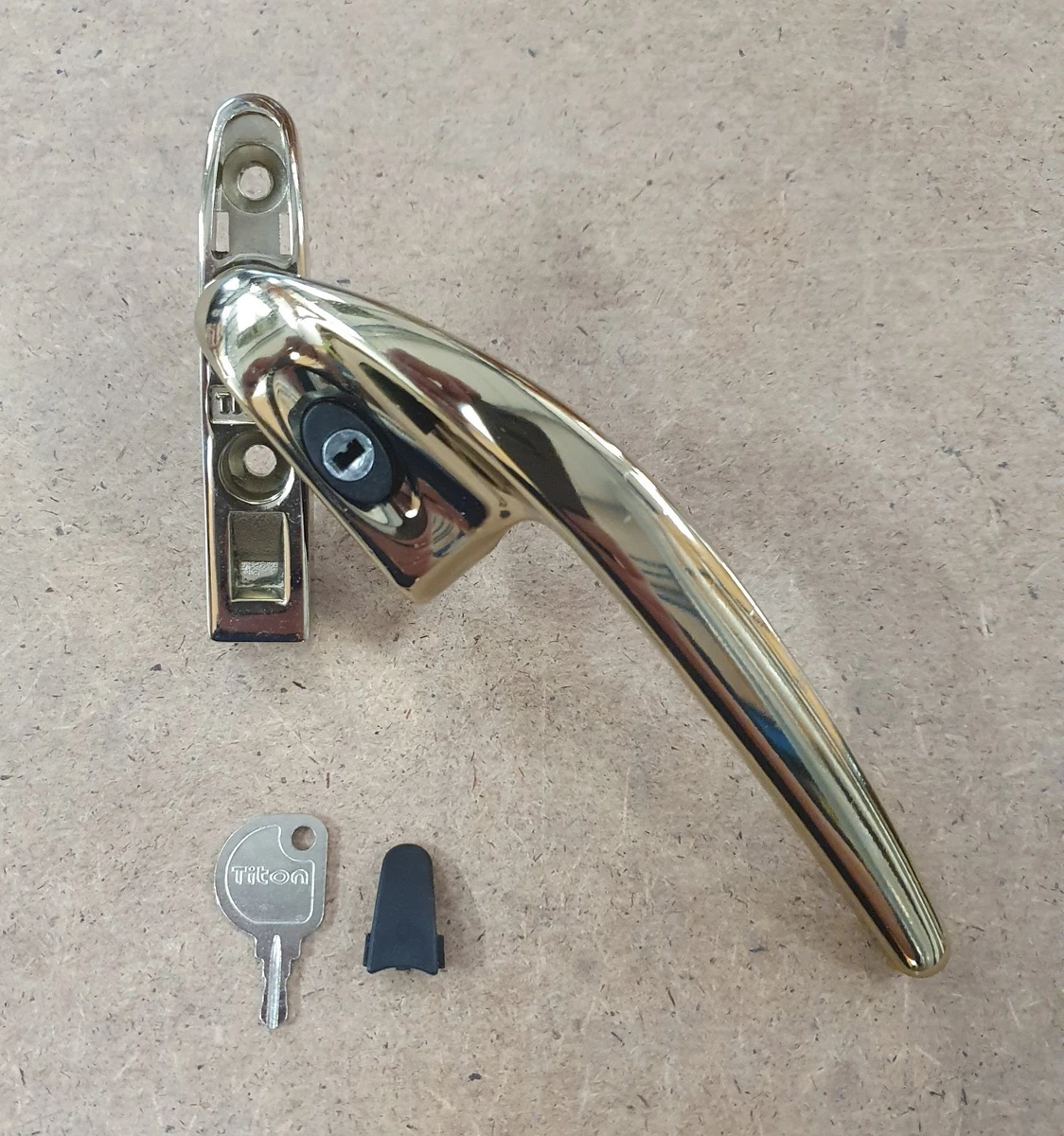 Manija de ventana Titon Select Espag 30 mm husillo mano derecha (compacto)