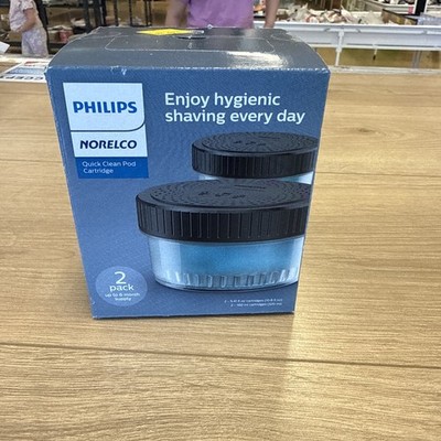 Philips Norelco Quick Clean Pod Cartridge (2 pods per box) Alcohol