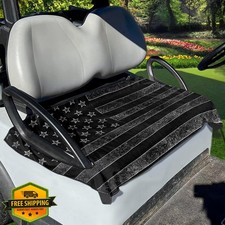 Yewattles Golf Cart Seat Cover USA Flag