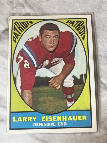 Larry Eisenhauer #9 1967 Topps card