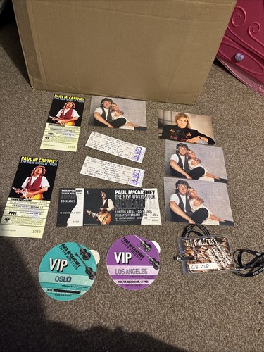 Paul McCartney The World Tour VIP Merchandise | eBay UK