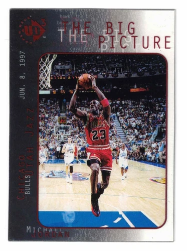 1997-98 Upper Deck UD3 #45 Michael Jordan - The Big Picture  NRMT / MINT - Nice!