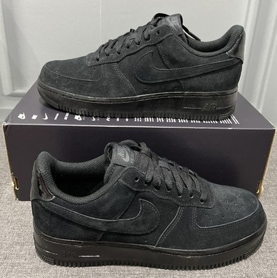 Nike Air Force 1 '07 Damen - ''Black Suede'' - HM9656 001 - UK 6 / EUR 40 / US 8,5