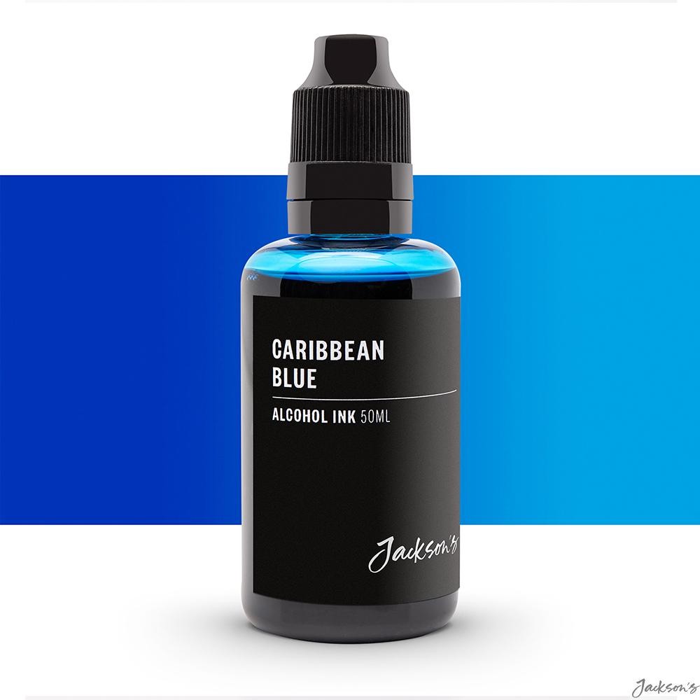 Jackson's : Alcohol Ink : 50ml : Caribbean Blue