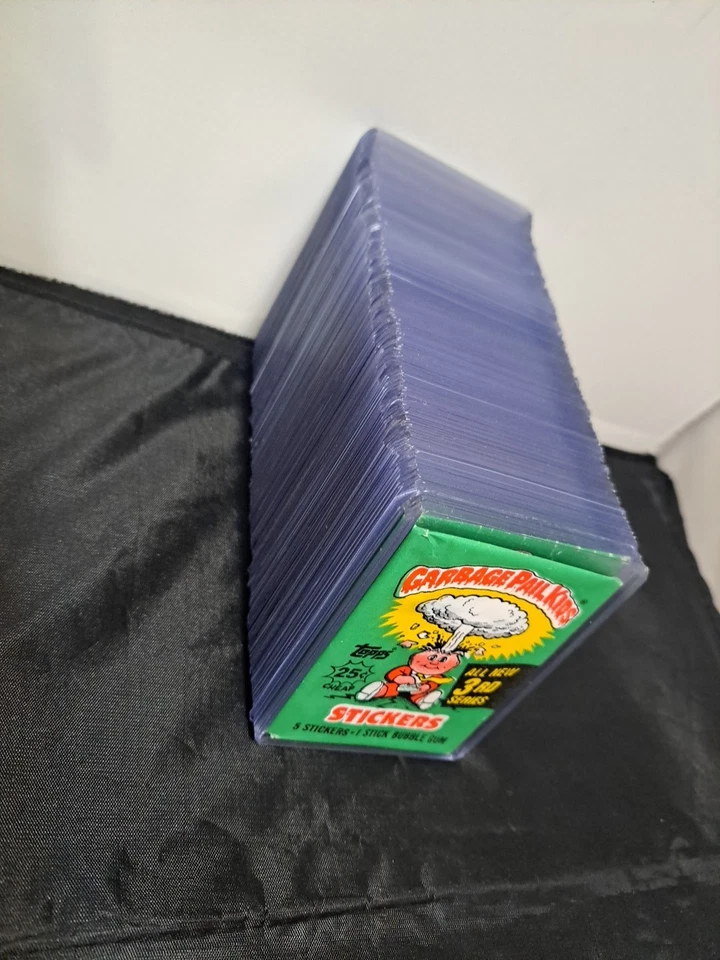 1986 Topps Garbage Pail Kids Series 3 Complete 88 Card Set Sleeves & Toploaders  - Image 2 of 4