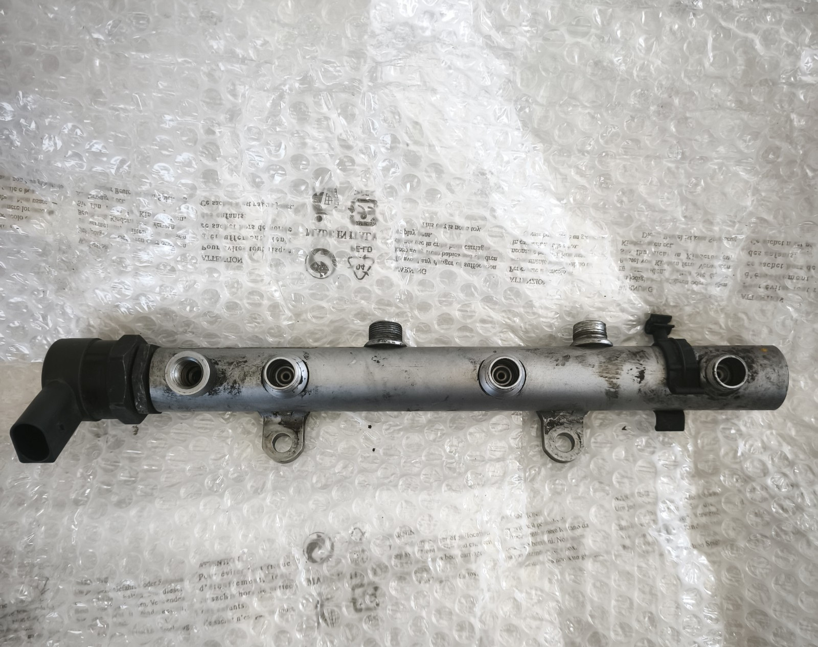 Flauto Rampa Rail Dx E Valvola Reg. 059130090AH 057130764 Per Audi VW 3.0 TDI V6