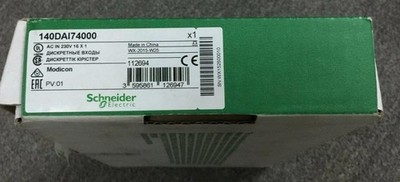 New Schneider Modicon Quantum 140DAI74000 230 VAC Isolated Discrete Input Module