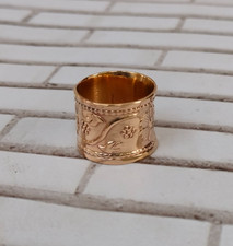 Pure Copper Band And Beautiful Meditation Ring, Handmade Designer Ring
