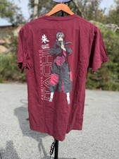 Naruto Primitive Shirt Mens Medium Burgundy I...