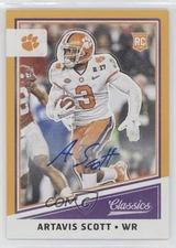 2017 Classics Significant Signatures Gold 28/49 Artavis Scott Rookie Auto RC 8at
