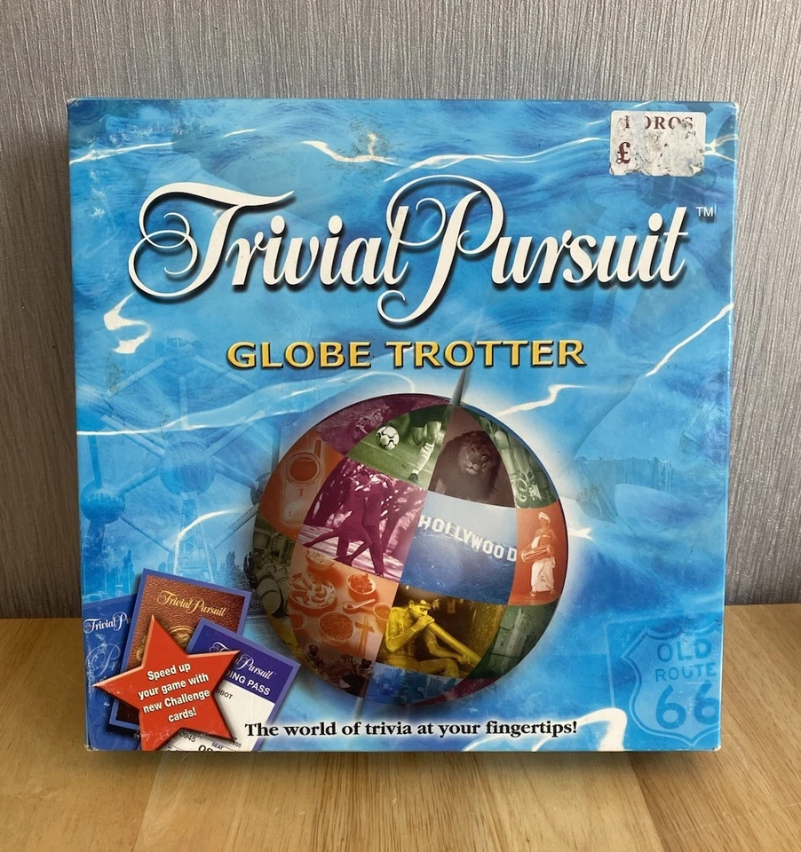Trivial Pursuit Globe Trotter Edition Board Game - Hasbro 2003 - Image 2 of 4