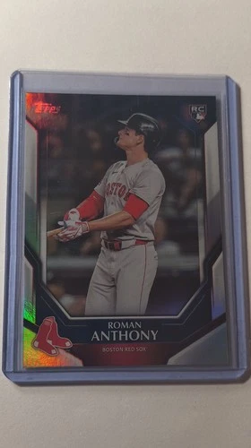 Roman Anthony 2026 Topps Collector Kit Exclusive #MLB-2 Rainbow Foil RC Red Sox