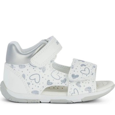 Sandal Tapuz White Silver Geox B450YA 054AJ C0007