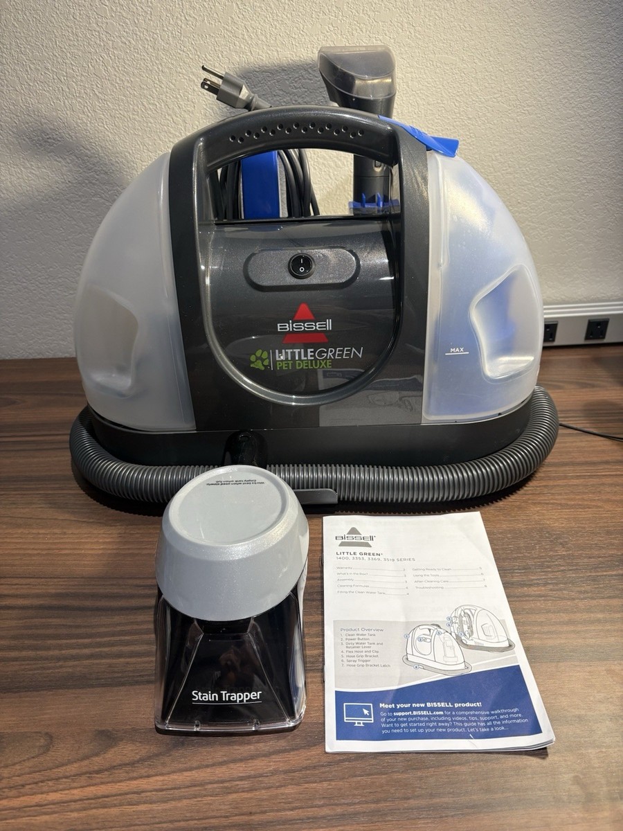 Bissell Little Green Pet Deluxe Portable Carpet Cleaner and Car
